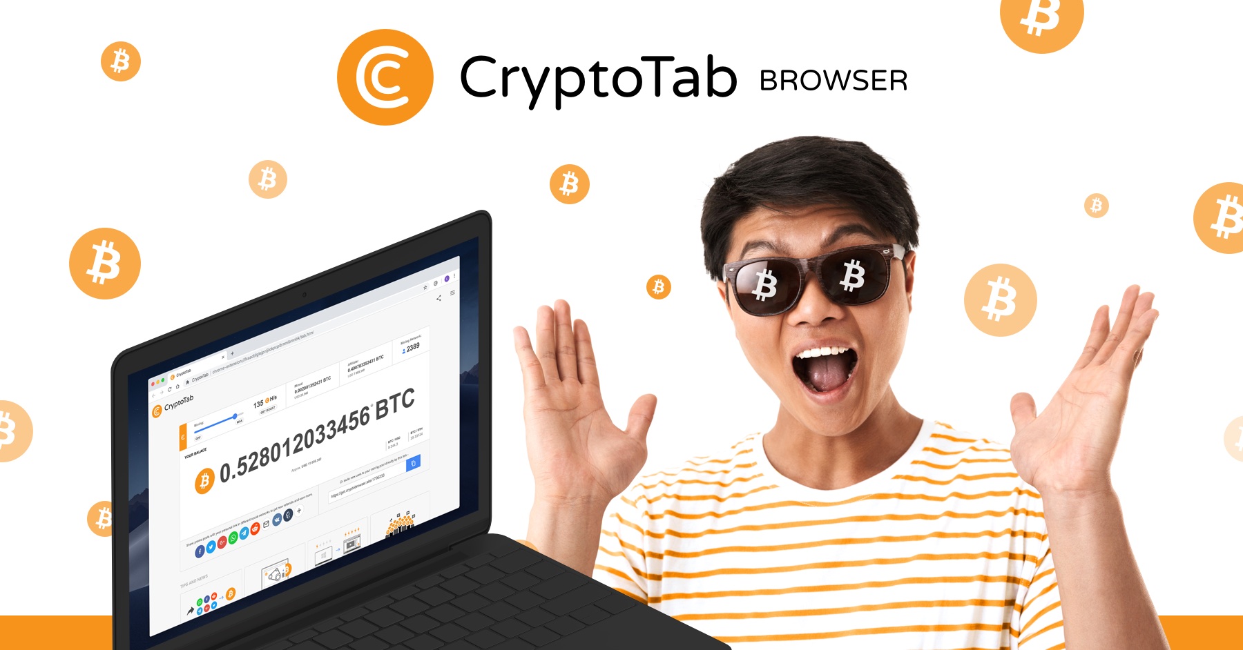 CryptoTab Browser - Easy way for Bitcoin Mining