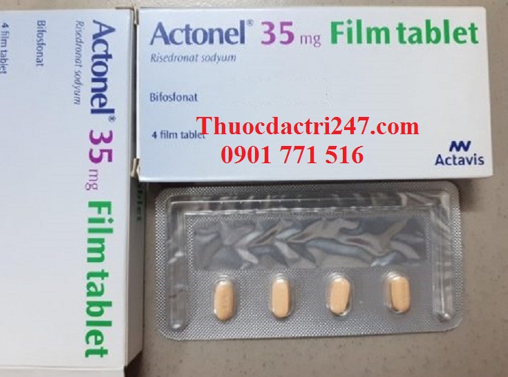 Thuốc actonel 35mg risedronate điều trị loãng xương - Thuốc Đặc Trị 247