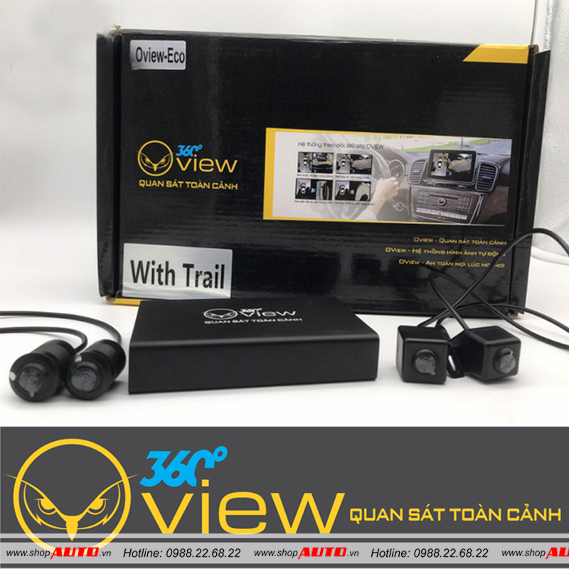 Camera 360 độ OVIEW ôtô FULL-HD giá tốt tại Hà Nội