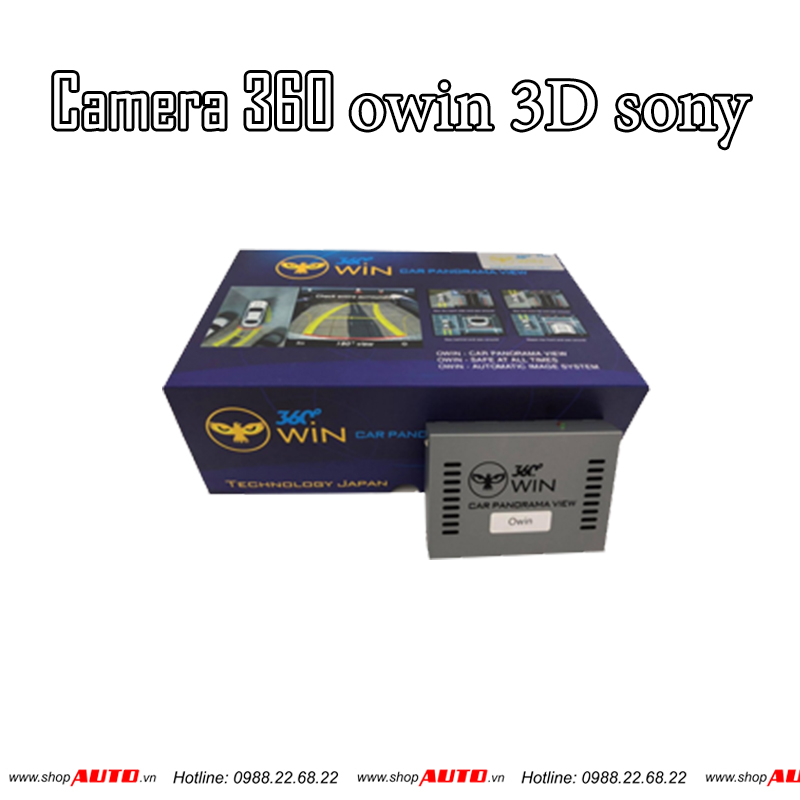 ĐẠI LÝ Camera 360 ô tô Owin 3D Sony Pro chính hãng