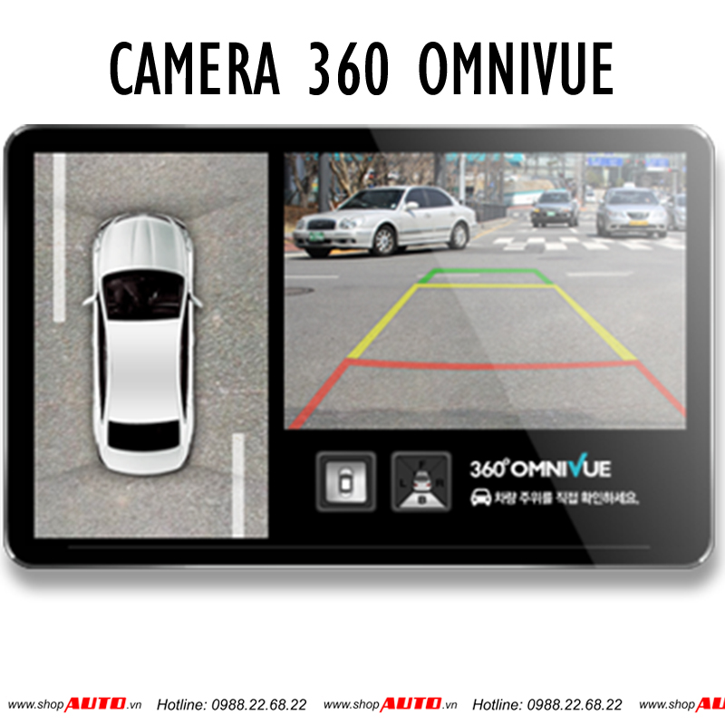 ĐỘ Camera 360 Omnivue cho ô tô giá rẻ-uy tín-chất lượng