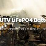 Best ATV & UTV LiFePO4 Lithium Ion Battery