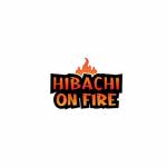 Hibachi on fire On fire