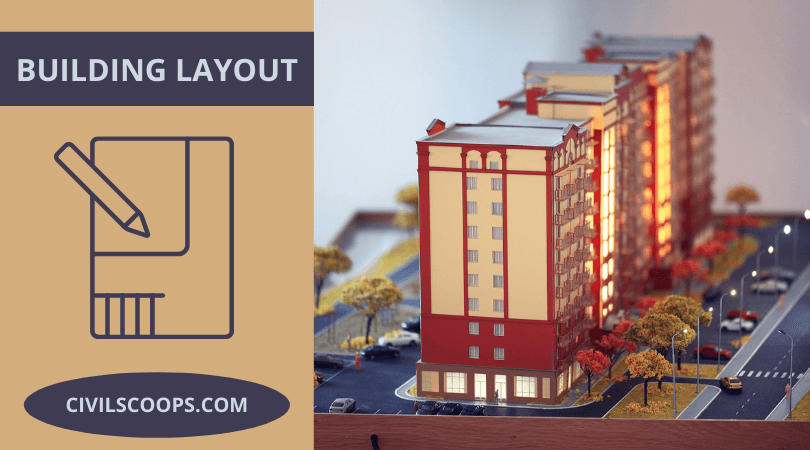 Building Layout | How to Building Layout | Construction Layout Techniques - Civil Scoops