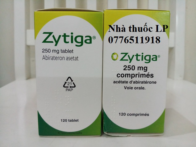 Phương pháp mới điều trị ung thư tiền liệt tuyến với thuốc Zytiga 250mg Abiraterone - Ung Thư Phổi