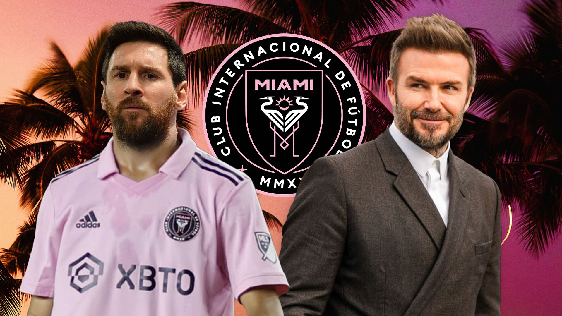 Messi gia nhập đội bóng của David Beckham - Vstar79