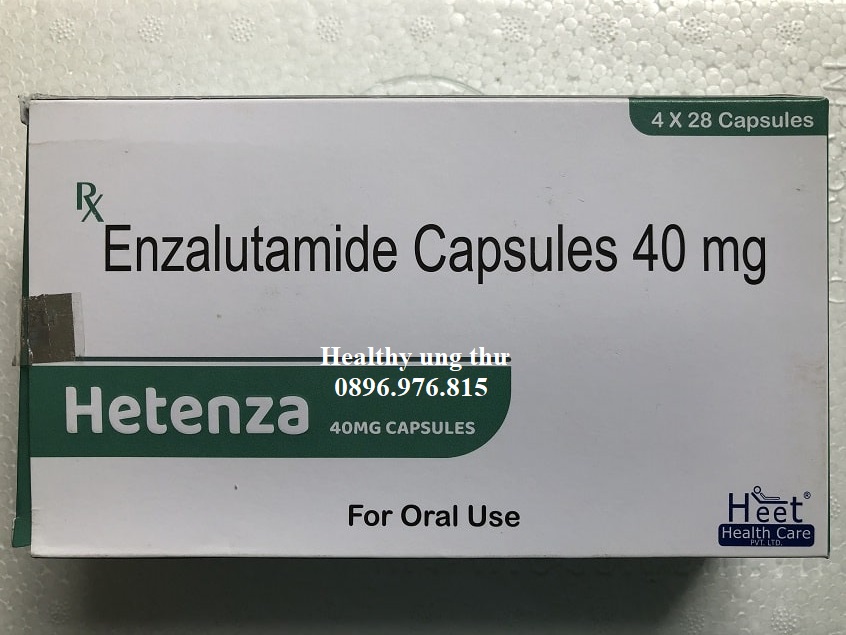 Hetenza 40mg (Enzalutamide) - Thuốc điều trị ung thư tuyến tiền liệt