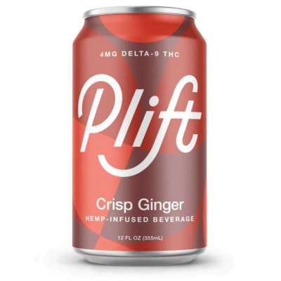 Plift | Crisp Ginger | 4mg THC | 6 Pack | Delta 9 THC Beverages Profile Picture