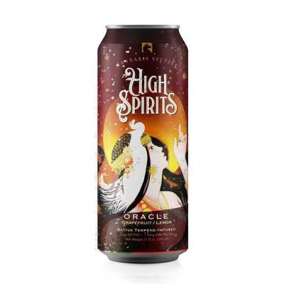 HIGH SPIRITS SELTZER, ORACLE, 5:1 – 4 PACK | Delta 9 THC Beverages Profile Picture
