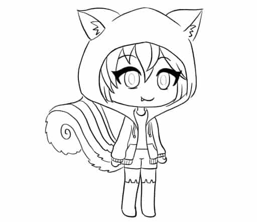 Gacha Life Coloring Pages. Unique Collection. Print for Free | Coloring  pages, Zoo coloring pages, Coloring pages for girls
