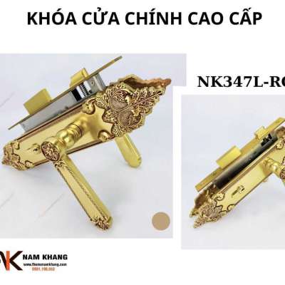 Khóa cửa chính đồng vàng cao cấp NK347L-RC |ZALO 0901196552 Profile Picture